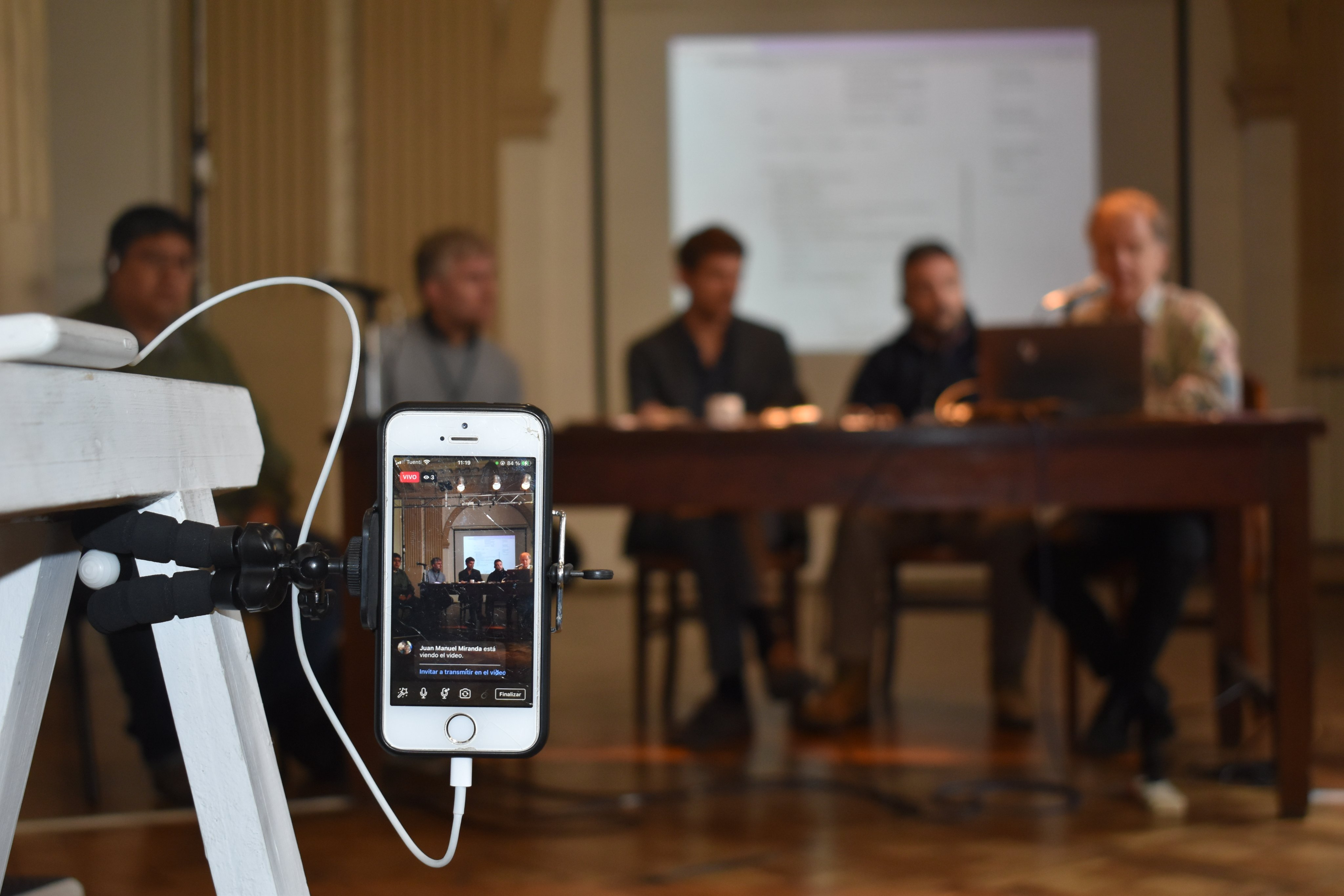 Panelgesprek streaming op sociale media